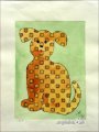 hund;aquarell;30x20